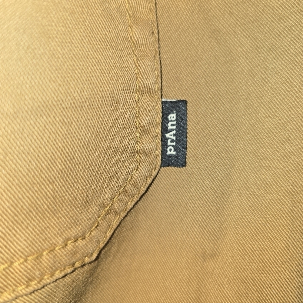 Prana Organic Cotton Sancho Wide Leg Pants in Antique Bronze NWT Size 14 Reg. - Picture 10 of 13